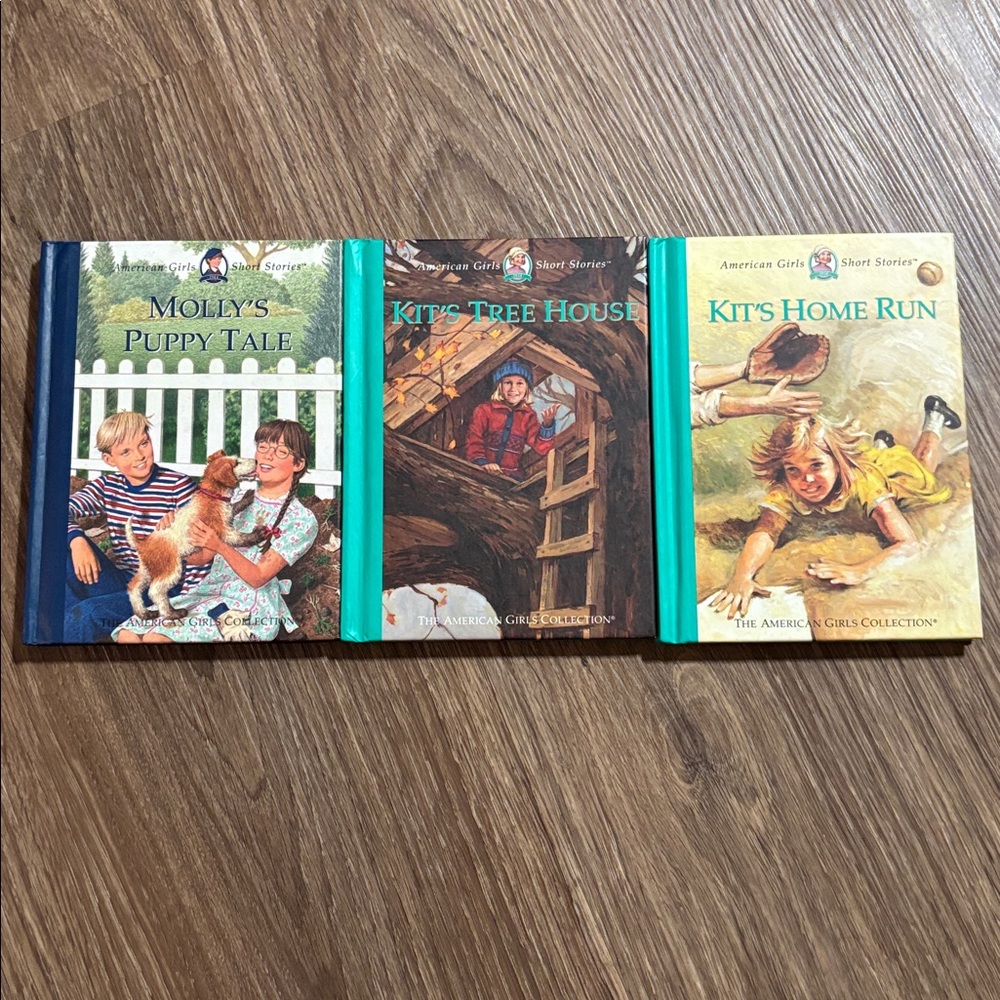 American Girl Books Collection Kit’s Home Run Tree Molly Puppy